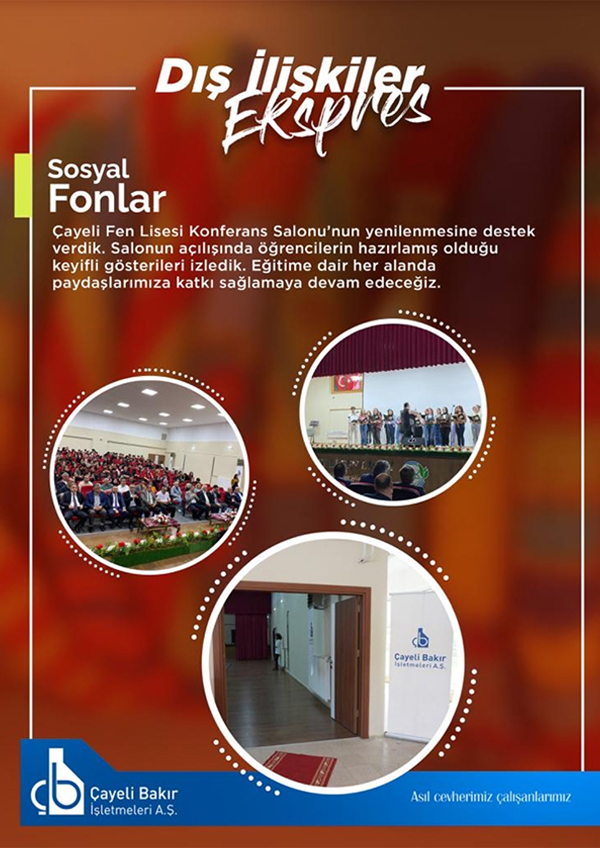 Sosyal Fonlar çalışmaları