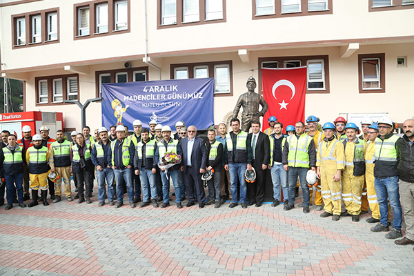 Çayeli Bakır, Madenciler Günü’nü Çalışanlarıyla Kutladı