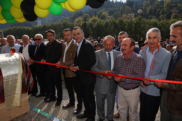 Büyükdere Vadisi Kırsal Kalkınma Kooperatifi’ne Yeni Bina Hediye Ettik