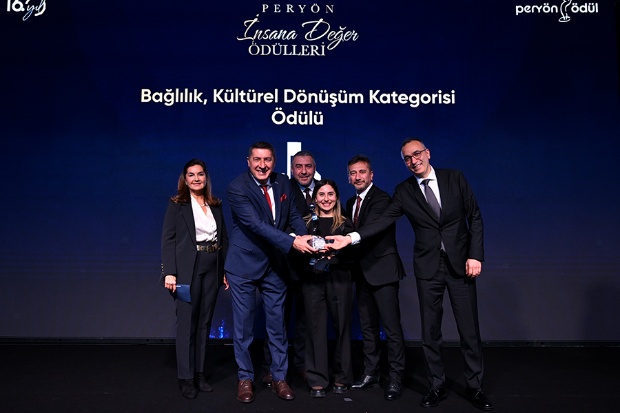 DÜŞÜN! iş emniyet programımıza PERYÖN’den İnsana Değer Ödülü