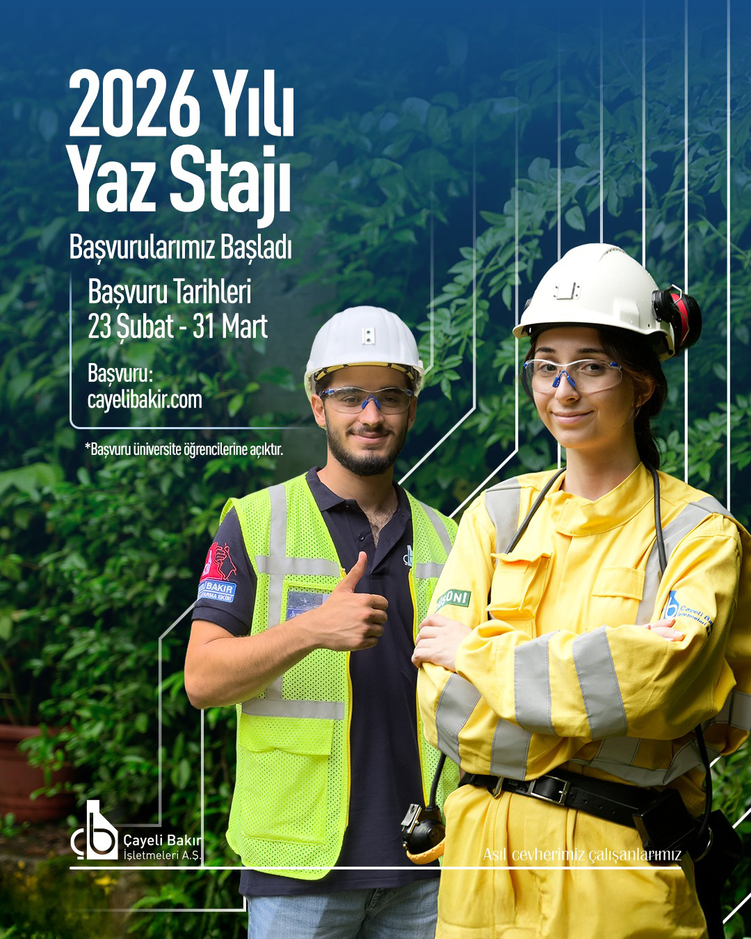 2026 yaz dönemi üniversite stajı