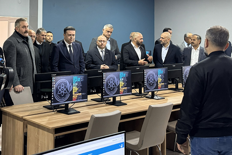 Çayeli Bakır’dan Çayeli Fen Lisesi’ne Eğitim Desteği